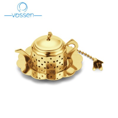 Simple Modern Popular novelty stainless steel cute tea infusers strainer